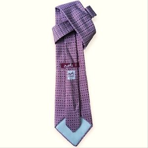 Hermes 100% Silk Tie